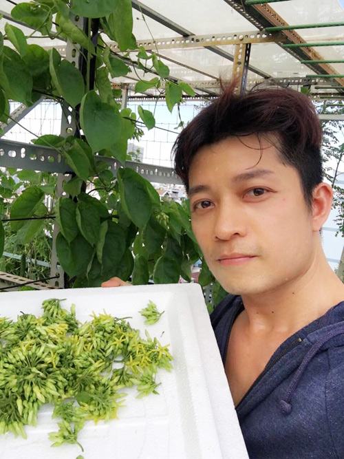 ‘Sướng mắt’ ngắm vườn rau trên mái của nhà thiết kế Thuận Việt
