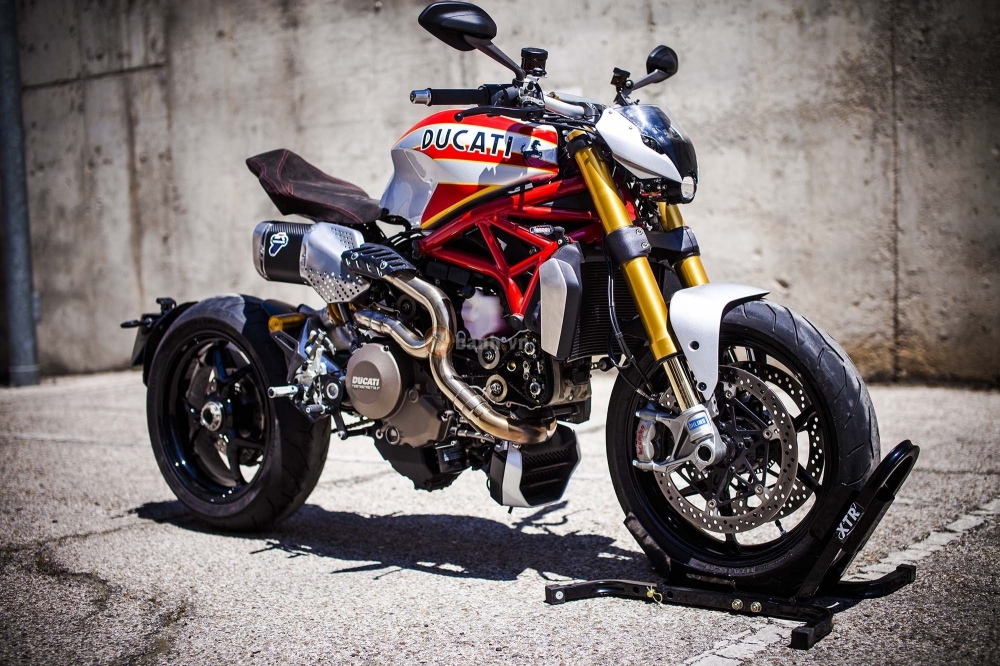 Ducati Monster 1200 Siluro bản độ kịch độc với phong cách Scrambler